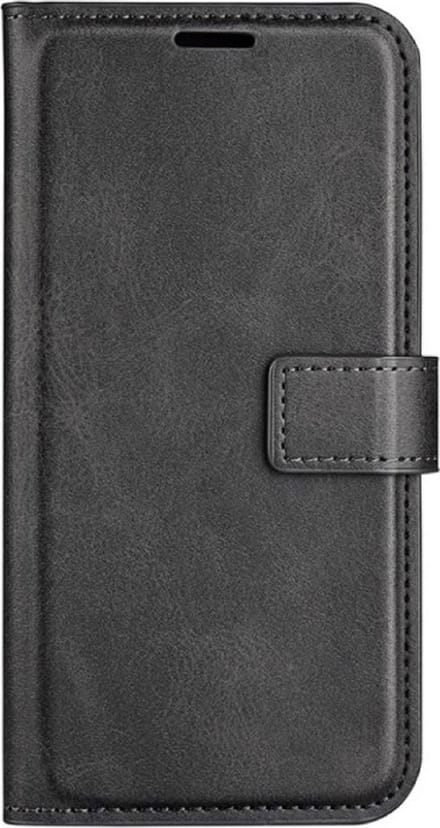 Casecentive - Leren Wallet case met sluiting - iPhone 14 - zwart