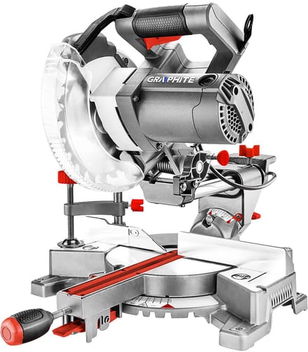 Graphite afkort cirkelzaag machine 1400 Watt