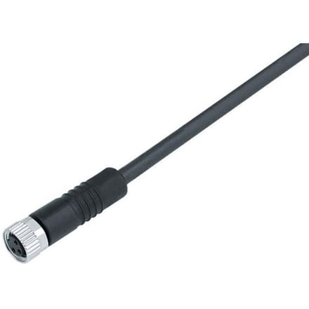 binder 77 3406 0000 50005-0200 Sensor/actuator connector, geassembleerd M8 Koppeling, recht 1 stuk(s)