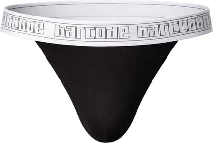 Barcode Berlin Thong ASHLEY Black - MAAT M - Heren Ondergoed - String voor Man - Mannen Thong