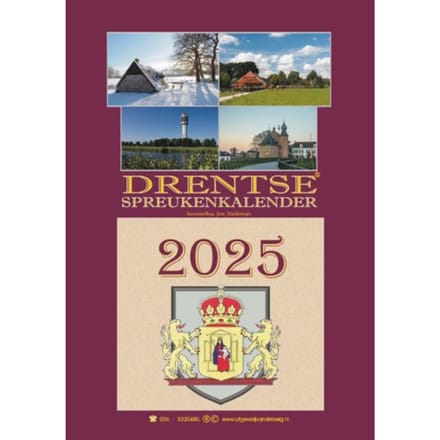 Drentse Spreukenkalender 2025 - Jent Hadderingh