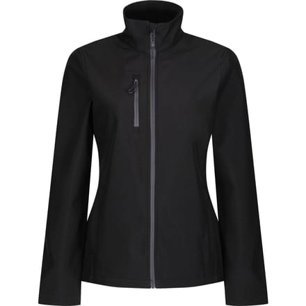 Regatta Dames/Dames Eerlijk Gemaakt Gerecycleerd Full Zip Fleece (Zwart)