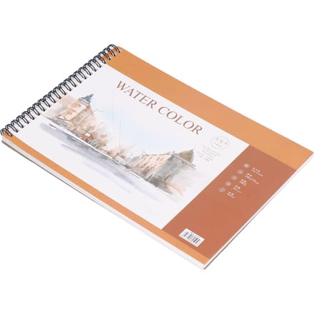 Schetsboek Spiraalbinding Flexibel Pagina omslaan Lichtgewicht Draagbaar Multifunctioneel Tekenboek beige