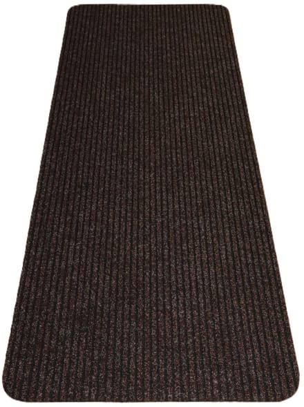 PRIMA - Heavy Duty - Keukenmat - donker bruin - zwart - 70x180cm - antislip