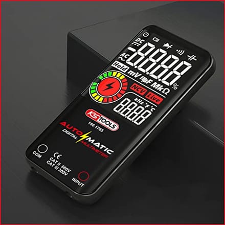 Automatische Digitale Multimeter met Testpunten - Multimeter met 3,5 Inch Kleuren LCD Display