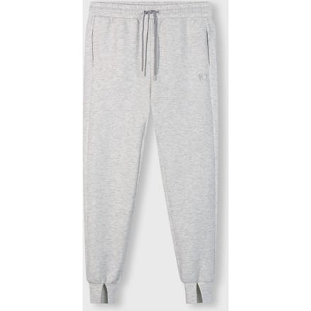 10DAYS Soft Scuba Cuff Jogger White Grey Melee Größe: S | Jogginghosen Outlet | Damen | Grau