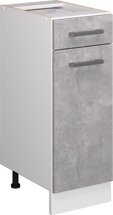 Vicco R-Line Apotheekkast – 30 cm, WB Eik Beton