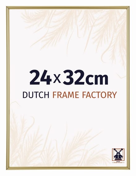 Fotolijst 24x32 cm - Kunststof - Goud - Angers