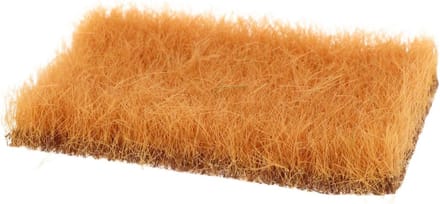 Kunstgras Clusters - Statisch grasveld - Modelbouw Decoratie - Levensecht Ontwerp - 8 x 5 x 1 cm - Khaki