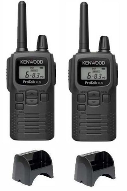 Set van 2 Kenwood PKT-300 ProTalk XLS IP52 PMR446 mini portofoons