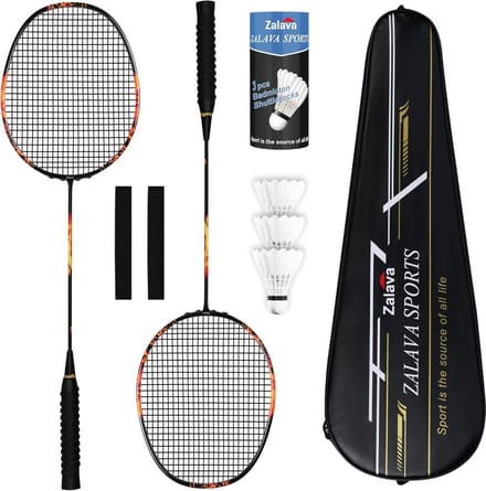 Complete Badmintonset met Rackets, Net en Ballen voor 2 Spelers