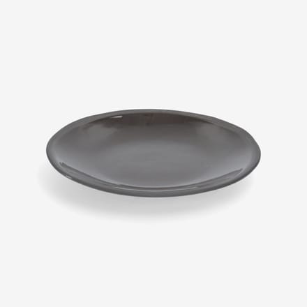 The Table Amsterdam Atelier Gebaksbord - Black Olive - Ø16 cm - Zwart