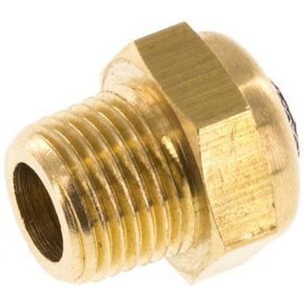 NPT 1/8'' Messing Compacte Pneumatische Geluiddemper 1.4301 Draadgaas [5 Stuks]