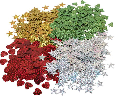 Pailletten, afm 14-16 mm, 4x20 gr/ 1 doos