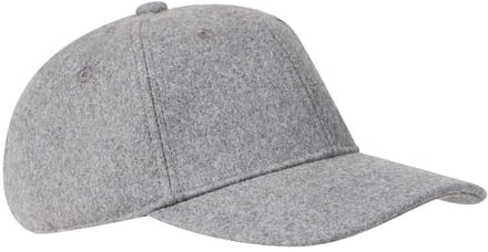 camel active 6-Panel pet van wolmix - Maat menswear-OS - Steengrijs