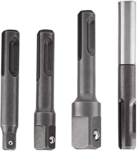 Dailygoods - Boor Houder-SDS Plus Schacht naar 1/4 Hex Socket Adapter - Hoogwaardige constructie - Veelzijdig - Boren en bits - Ideaal voor klussen -...
