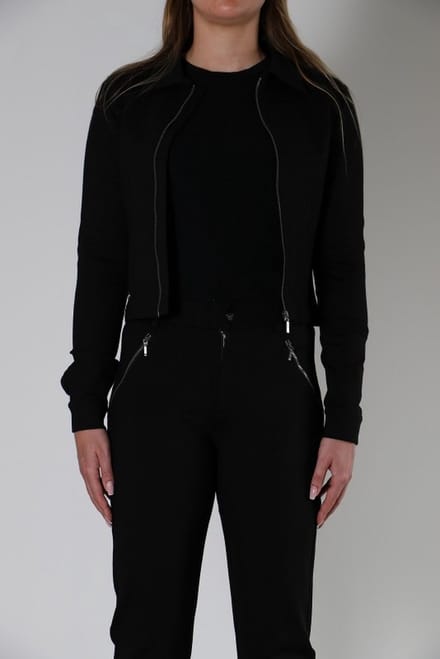 New Star dames korte jas - Sydney - zwart - maat M