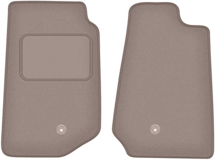 Beige voormatten voor: Jeep Wrangler III JK off-road (2006-2017)