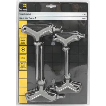 Sencys Inbussleutelset Torx 7st.
