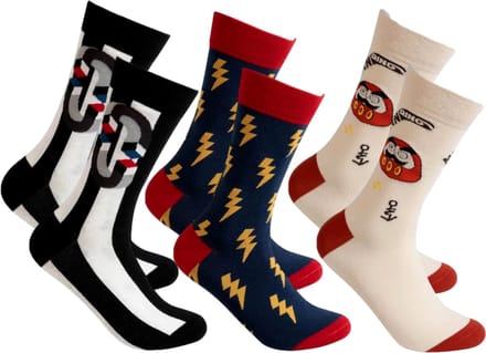 Belucci Funny Socks set van 6 paar maat 43/46
