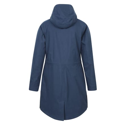 Mountain Warehouse dames/dames Polperro lichtgewicht gewatteerde waterdichte jas (Marine)