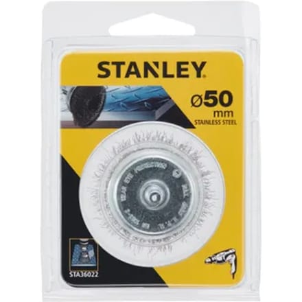 Stanley Komstaalborstel Sta36022-xj Rvs Ø50mm