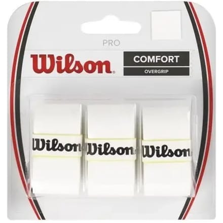 Wilson Pro Overgrip Verpakking 3 Stuks-Wit