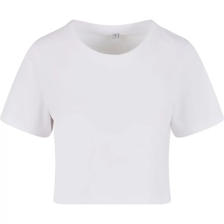 Korte katoenen t-shirt voor dames New Morning Studios
