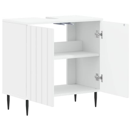 vidaXL - Wastafel - kabinet - voor - de - badkamer - ZWOLLE - Wit