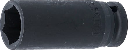 BGS Kracht dopsleuteldop zeskant, diep 1/2 22 mm