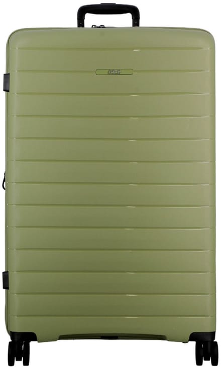 Jump Striper 4 wielen Trolley 77 cm met uitbreidingsplooi | Appel groen