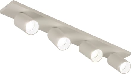Lumidora Opbouwspot 74772 - DANI - 4 Lichts - GU10 - Wit - Metaal - Badkamerlamp - IP21