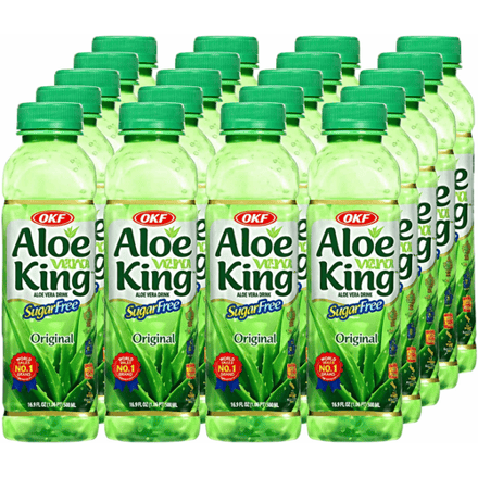 aloë vera drank (zonder suiker) 20 x 500ml OKF doos