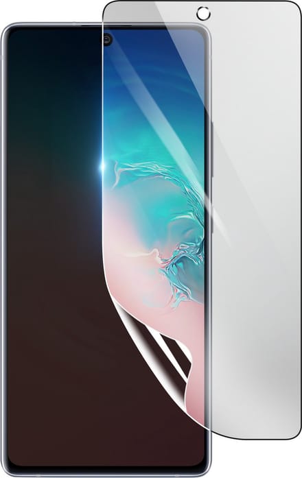 3mk, Geschikt voor Samsung Galaxy S10 Lite, Schokbestendige Hydrogel Screenprotector, Transparant