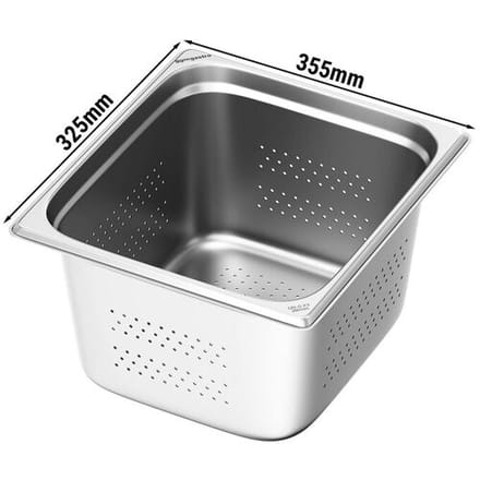 GGM Gastro (6 stuks) RVS GN-bak GN 2/3 - Diepte: 200mm zilver