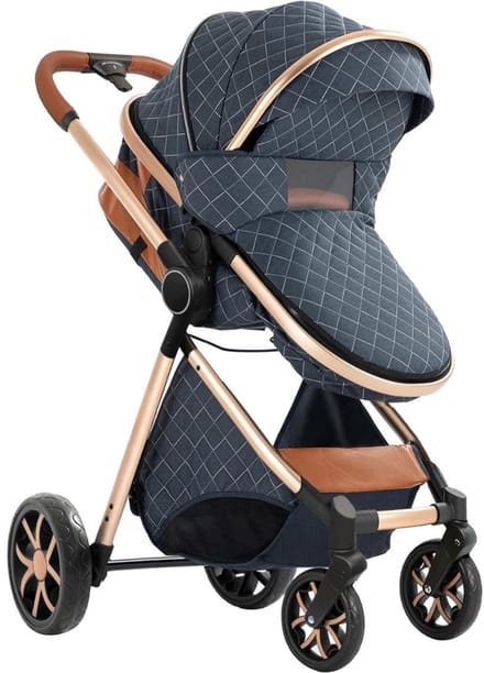 CRLYN® Kinderwagen 3 in 1 – Multifunctionele Wandelwagen – Babywagen