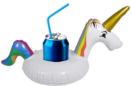 Folat - Opblaasbare Drankenhouder Unicorn