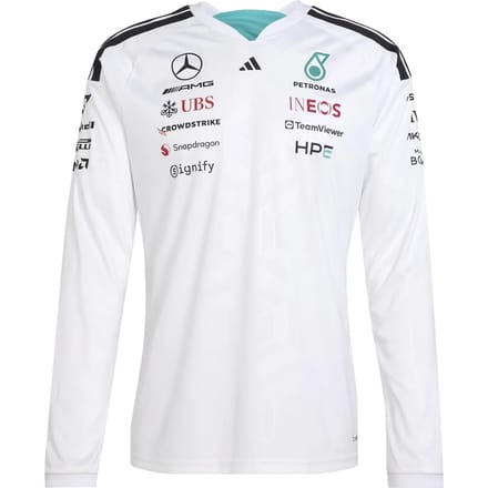 Mercedes AMG langarm shirt Petronas Formula One Team Driver