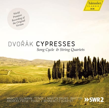 Andreas Frese, Martin Bruns, Marcus Ullmann, Bennewitz Quartet - Dvořák: Cypresses, Song Cycle & String Quartets (2 CD)