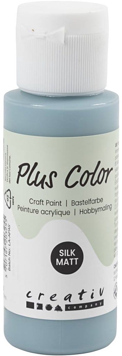 Plus Color Acrylverf, zacht blauw, 60 ml/ 1 fles