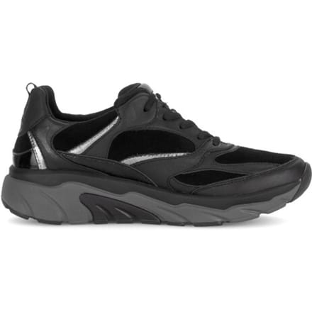 Gabor rollingsoft sensitive 76.936.47 - dames rollende wandelsneaker - Zwart - maat 37 (EU) 4 (UK)