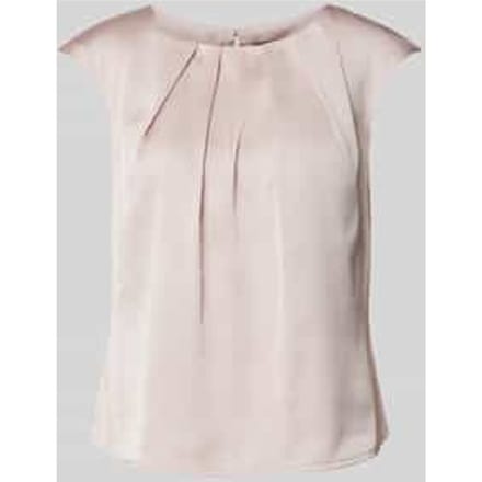 Blouseshirt met platte plooien