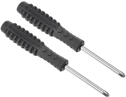 Dailygoods - Mini Kruiskopschroevendraaierset 4,0 mm - 2 Stuks