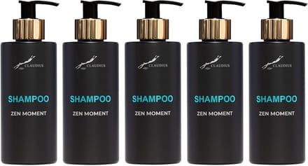 Shampoo Zen Moment 300 ml - gouden pomp - 5 stuks