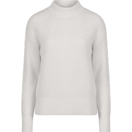 EsQualo Sweater Oblique Cable Light Grey Taglia: L | Maglioni a maglia Outlet | Donna | Grigio