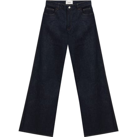 Coperni Blauwe Katoenen Hoog-waisted Jeans