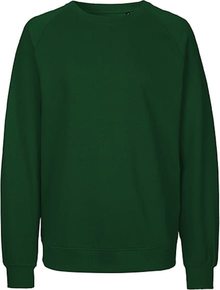 Neutral - Unisex Sweatshirt - Bottle Green - 100% Biologisch Katoen maat S