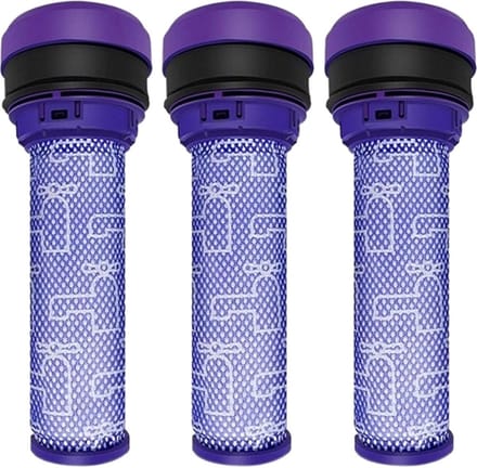 Wasbare Pre-Filter Set geschikt voor de Dyson DC28c, DC33c, DC37, DC37c, DC39, DC39c, DC41c en DC53 Serie (3 Stuks)