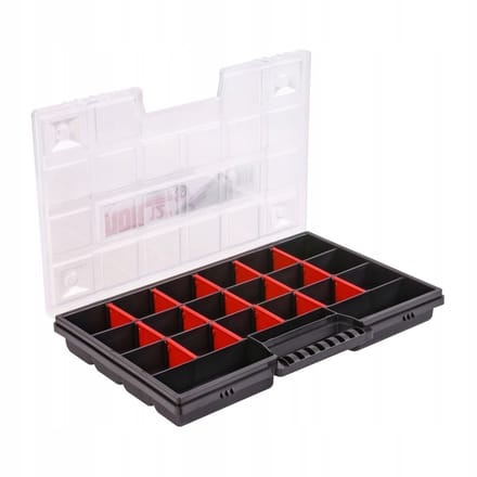 Universele Gereedschapsorganizer NOR12 Rood - Compact en Flexibel