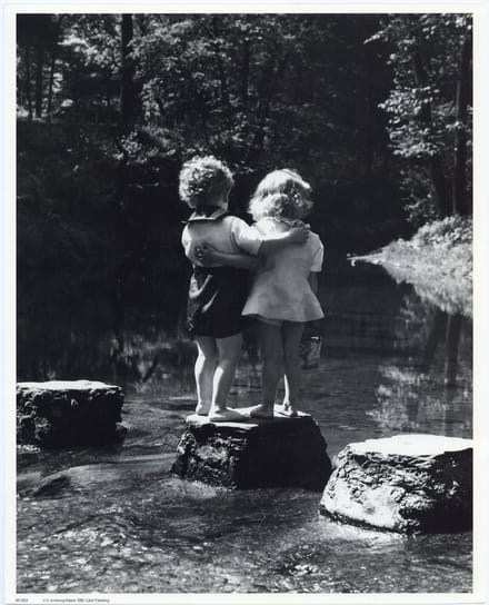 Mini zwart-wit poster - Rocky Love - H. Armstrong Roberts - 24x30 cm